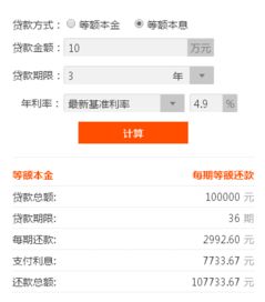 工商银行贷款10万两年